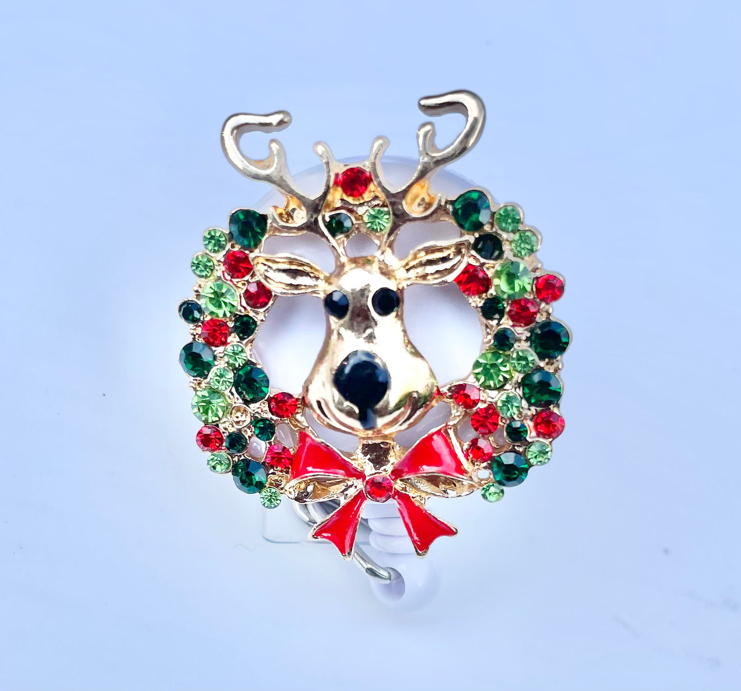 Reindeer Greetings Badge Reel