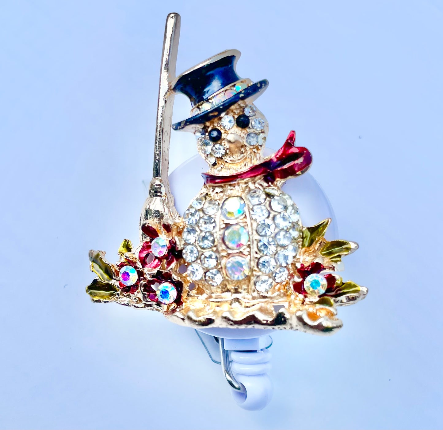 Frosty Glam Badge Reel