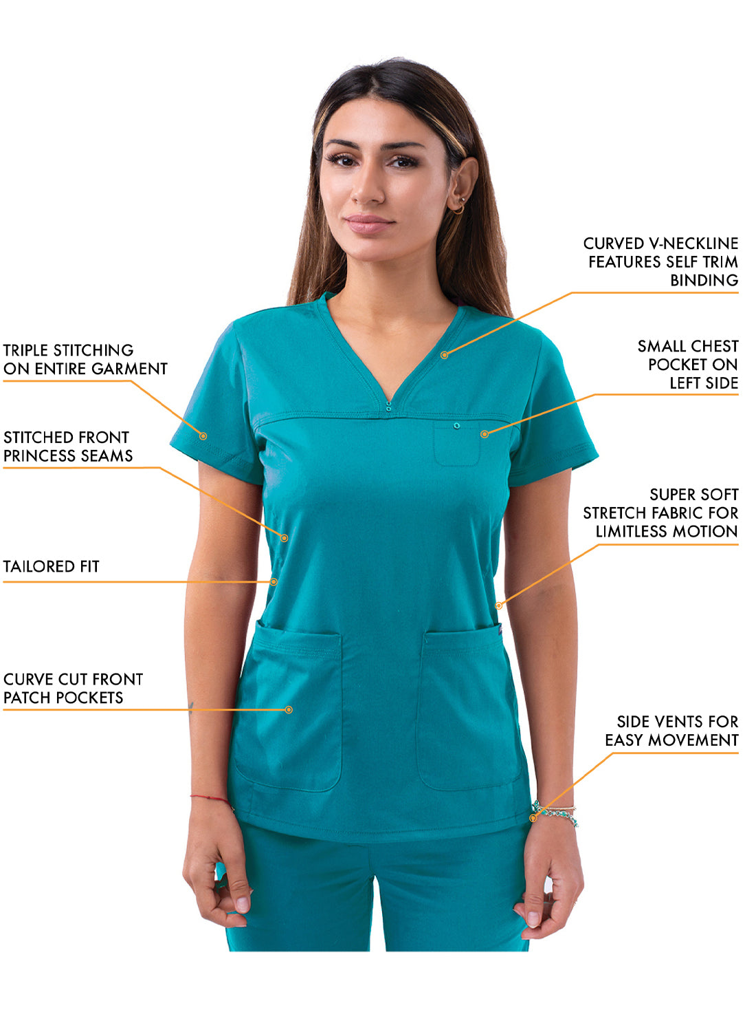 ADAR Pro Women's Everyday Expert Scrub Set (4402)