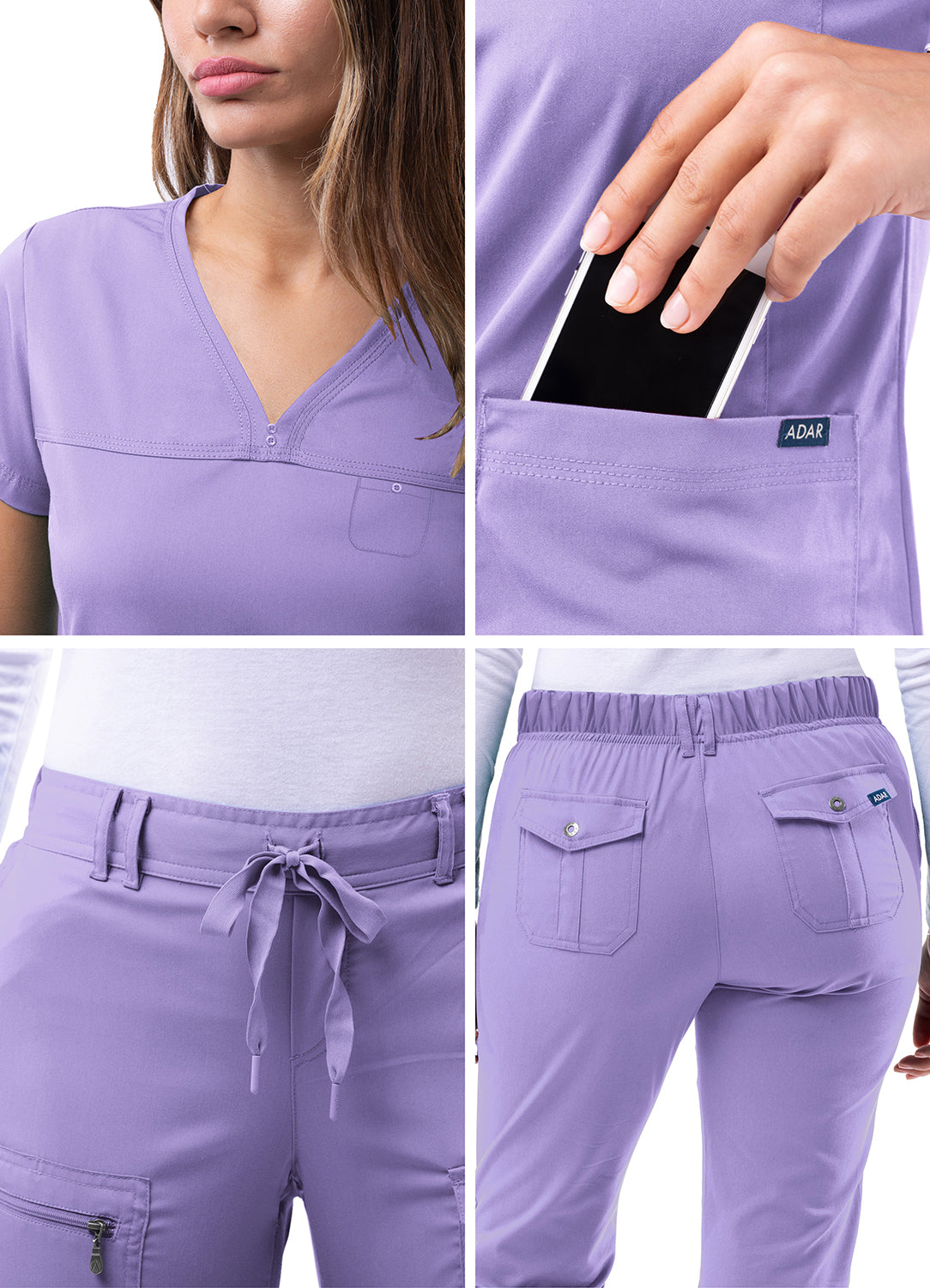 ADAR Pro Women's Everyday Expert Scrub Set (4402)