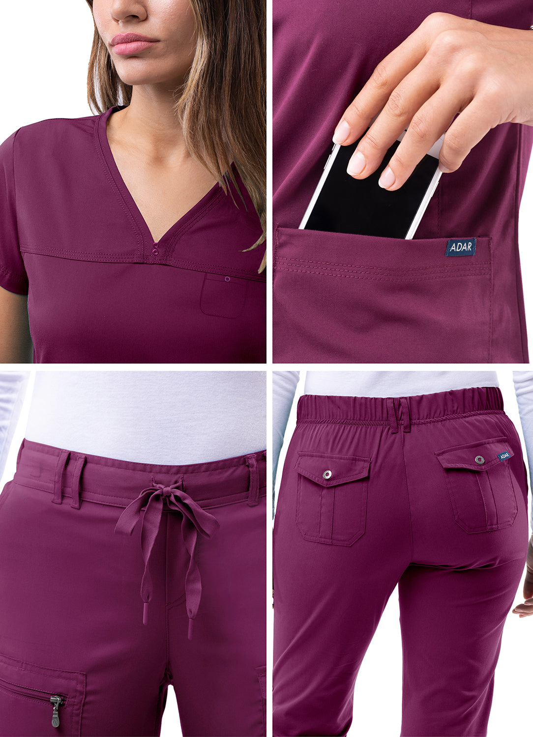 ADAR Pro Women's Everyday Expert Scrub Set (4402)