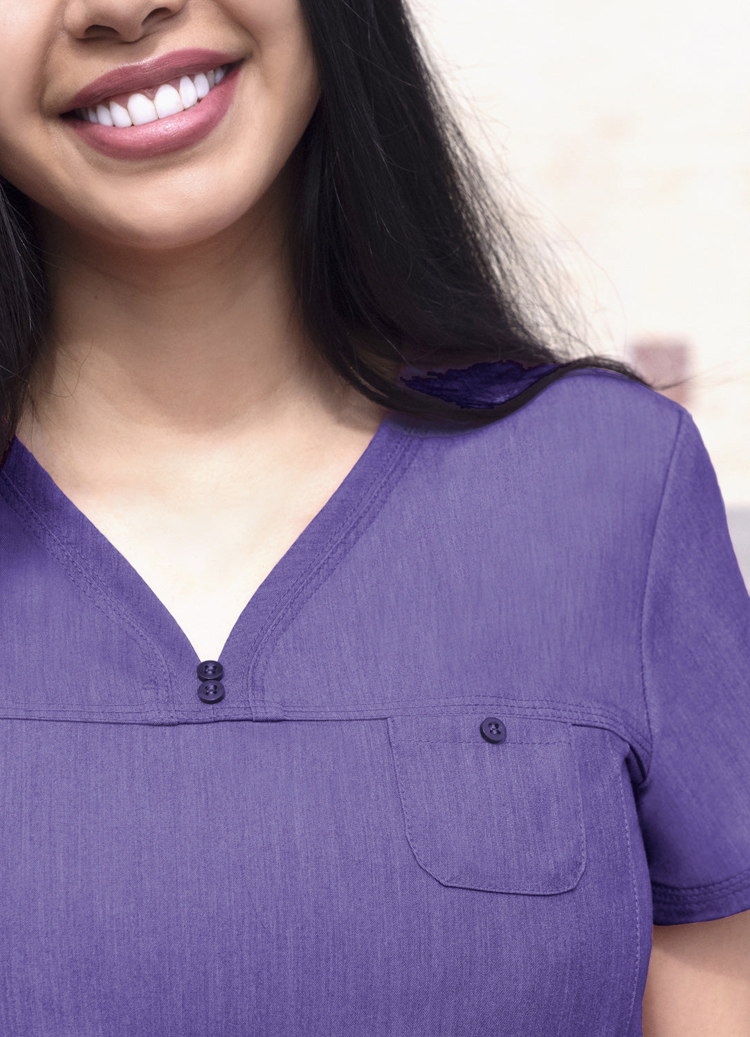 ADAR PRO Women's Sweetheart V-Neck Top