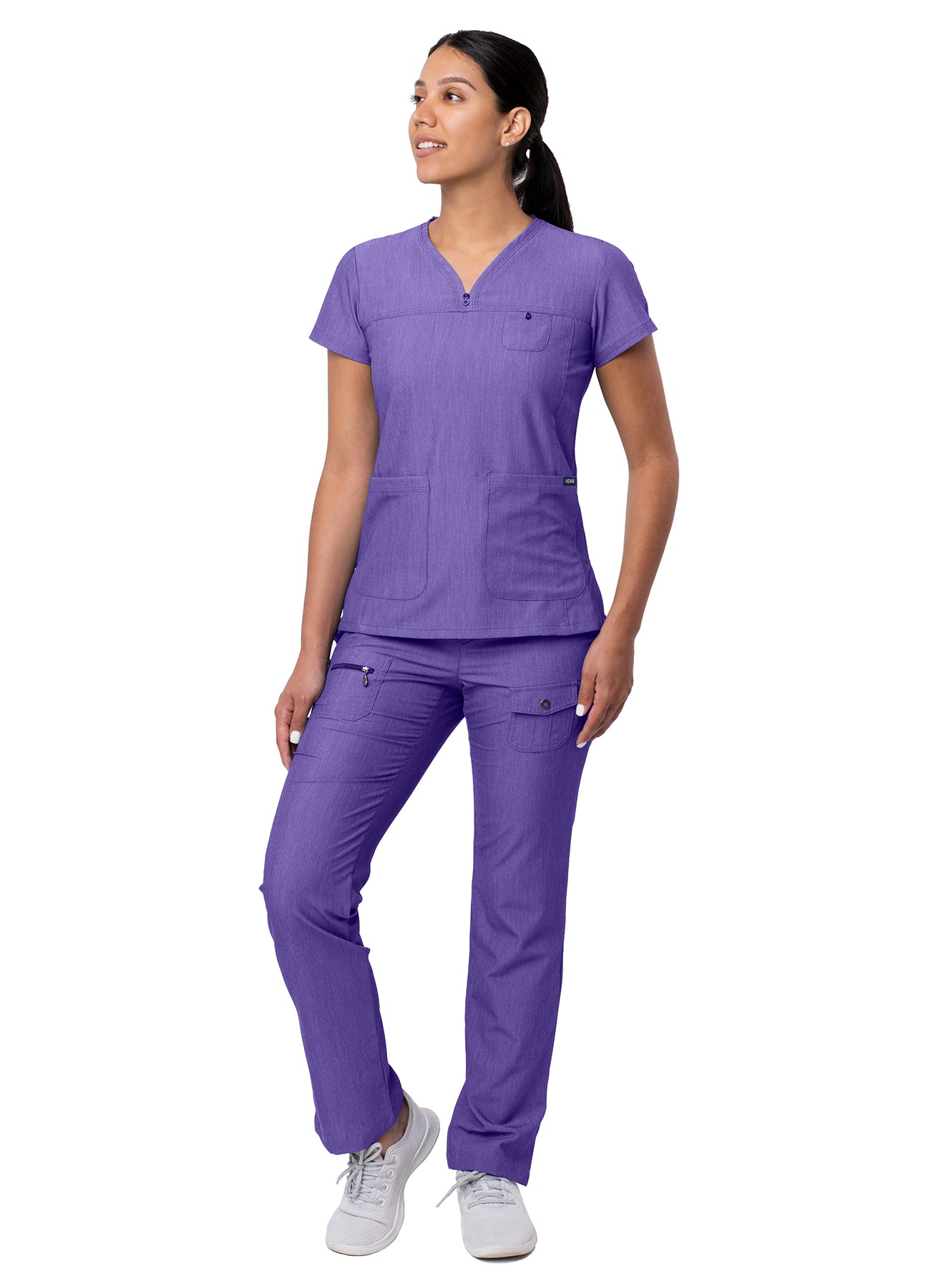 ADAR PRO Women's Sweetheart V-Neck Top