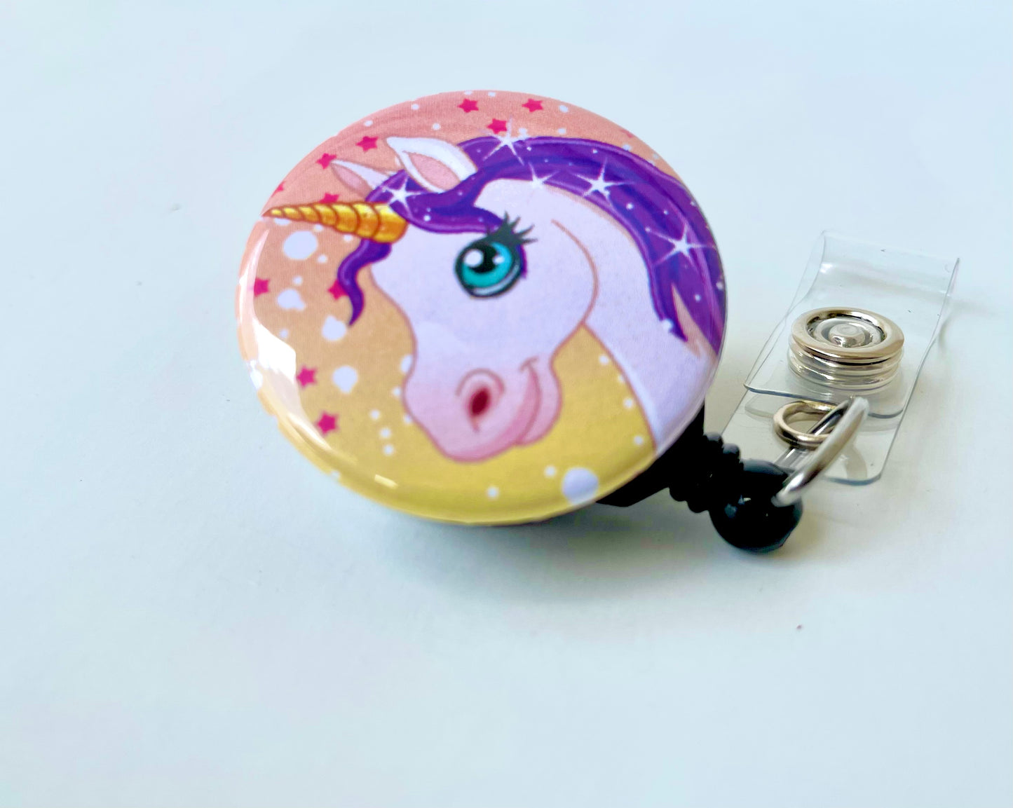 Purple Unicorn Badge Reel