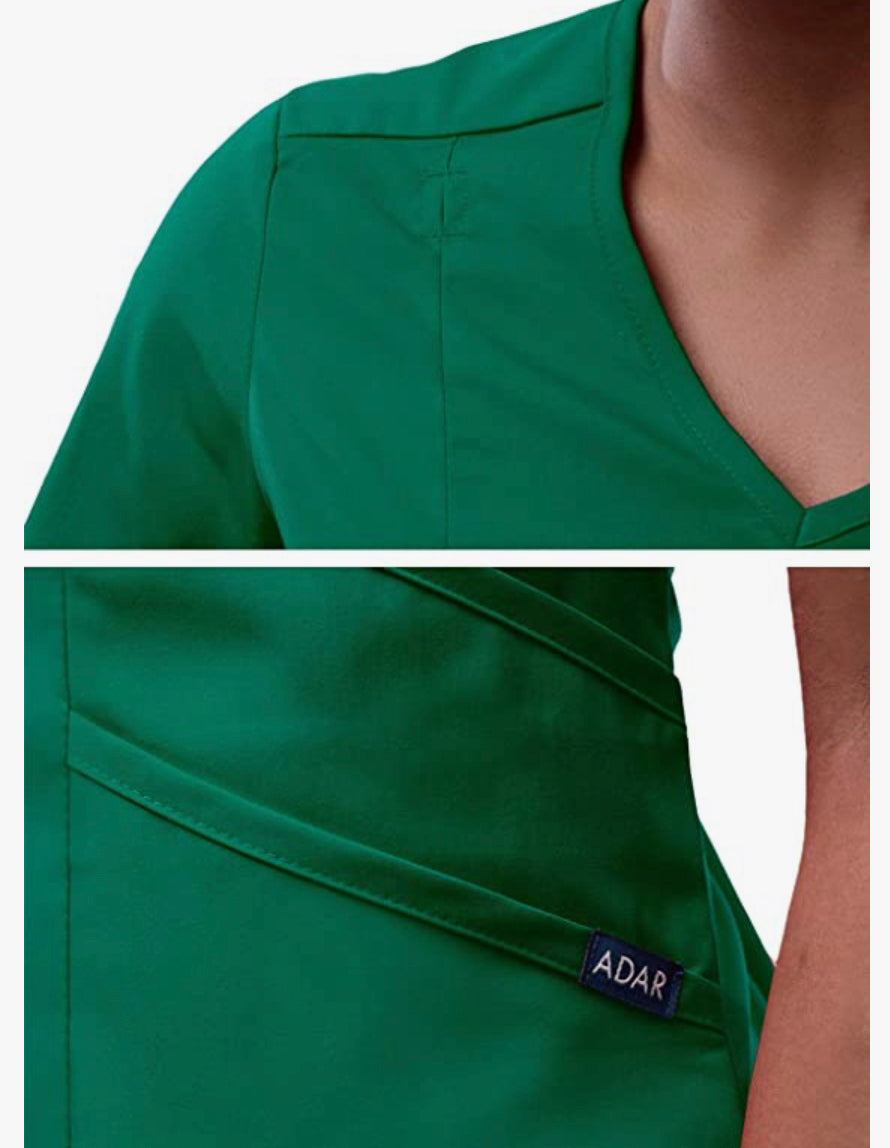 ADAR PRO WOMEN’S TAILORED V-NECK (P7002)