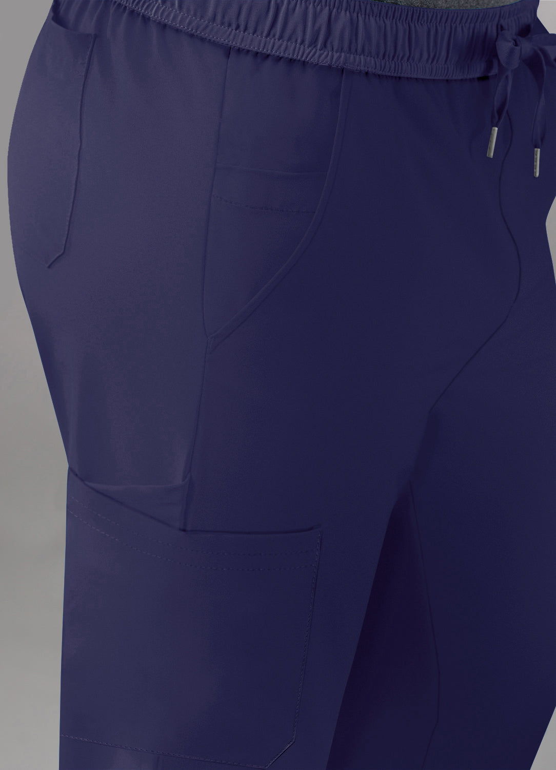 ADAR Addition Men's Slim Leg Cargo Drawstring Pant (A6106)