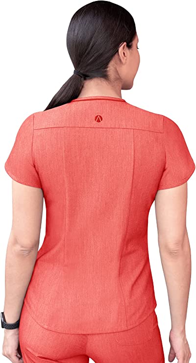 ADAR Pro Women's Tailored V Neck Scrub Top (P7002)
