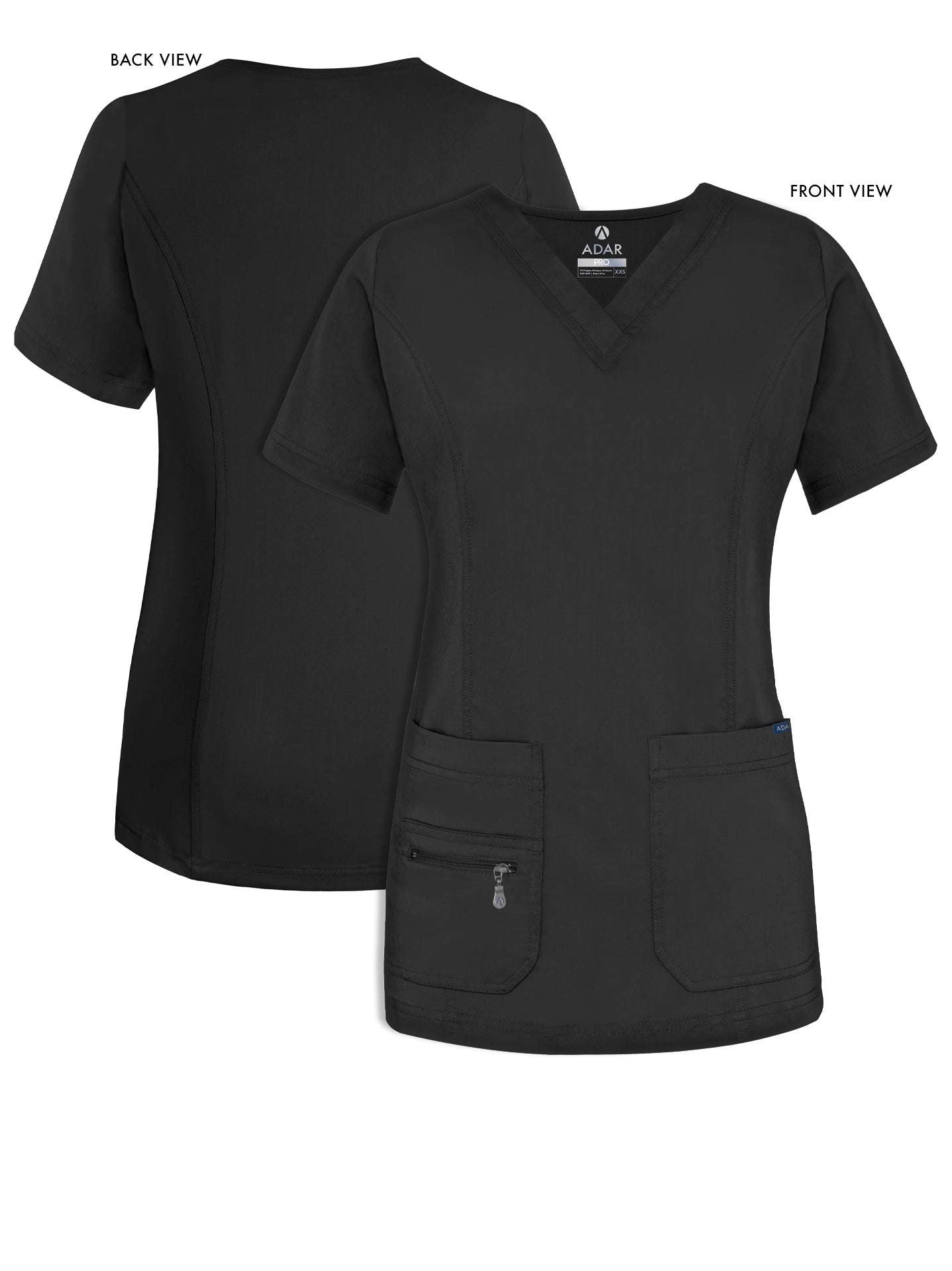 ADAR Pro Womens Elevated V-neck Scrub Top (p4212)