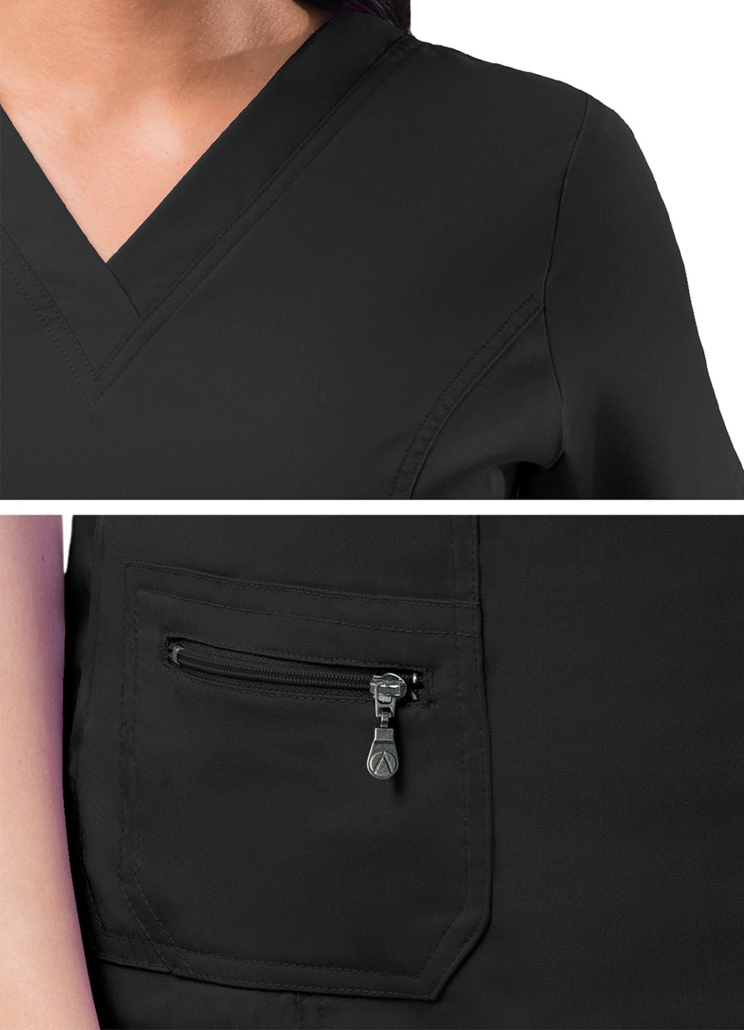 ADAR Pro Womens Elevated V-neck Scrub Top (p4212)