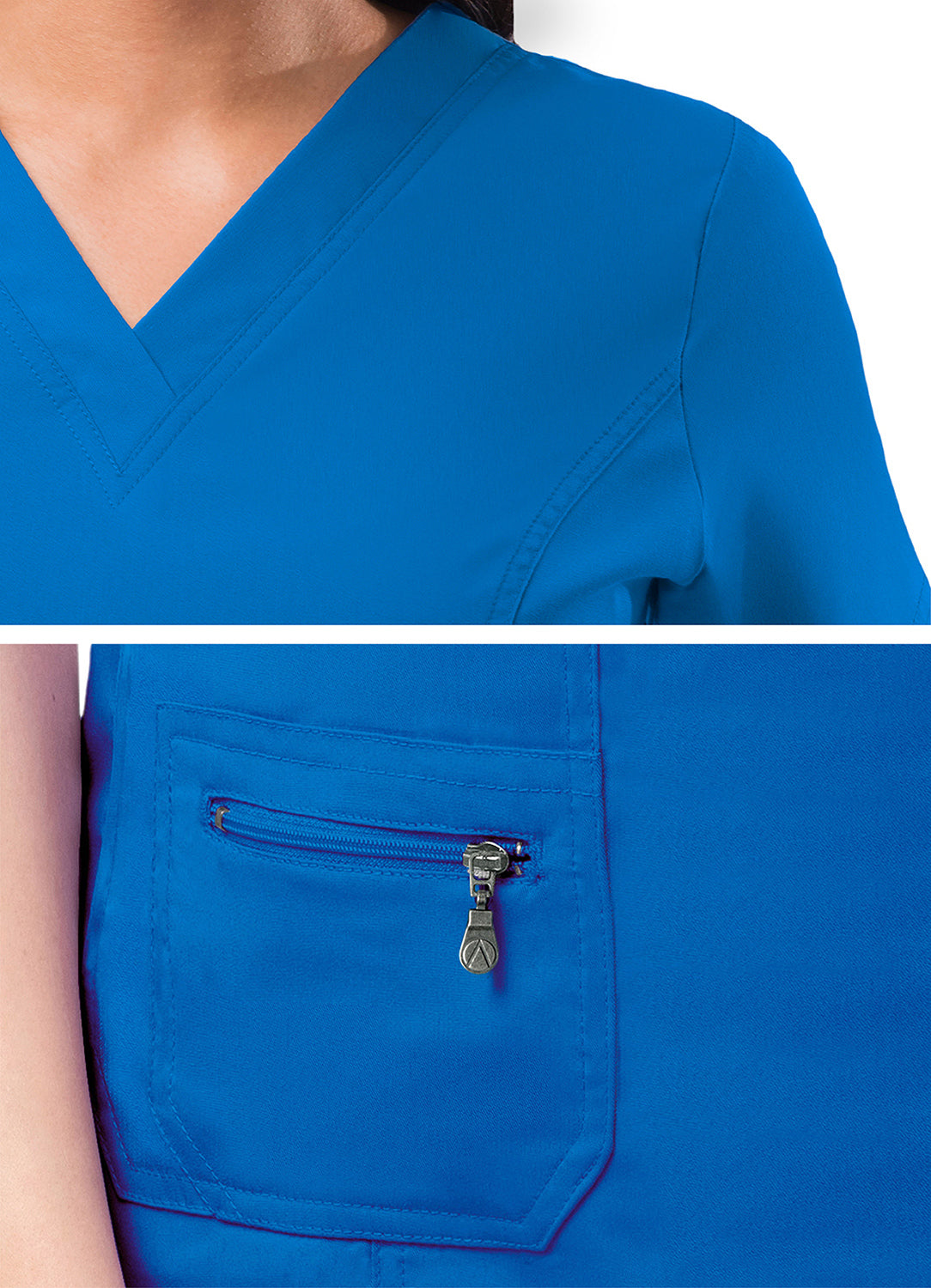 ADAR Pro Womens Elevated V-neck Scrub Top (P4212)