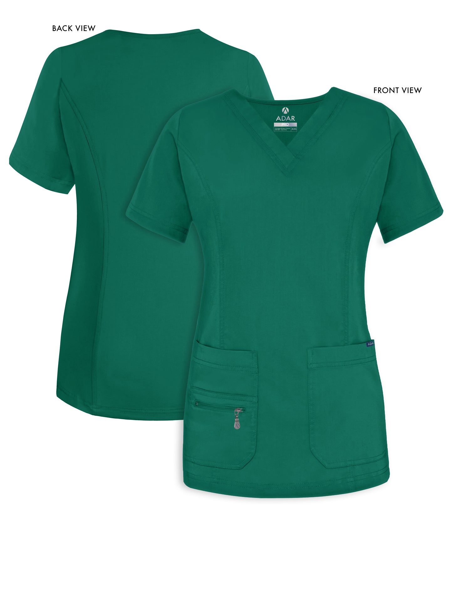 ADAR Pro Womens Elevated V-neck Scrub Top