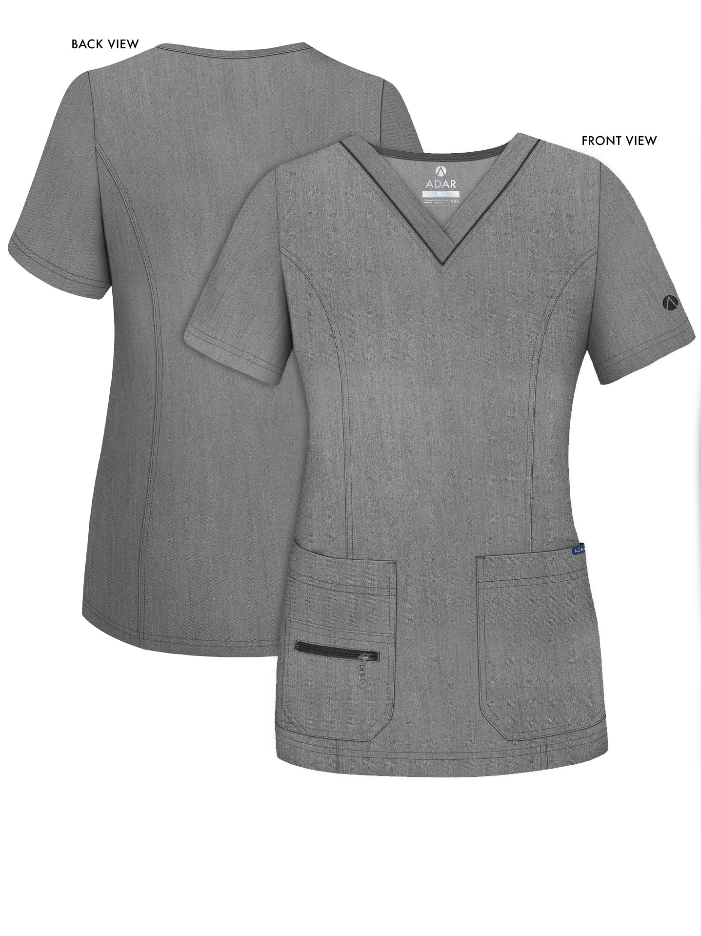 ADAR Pro Women's Elevated V-neck Scrub Top