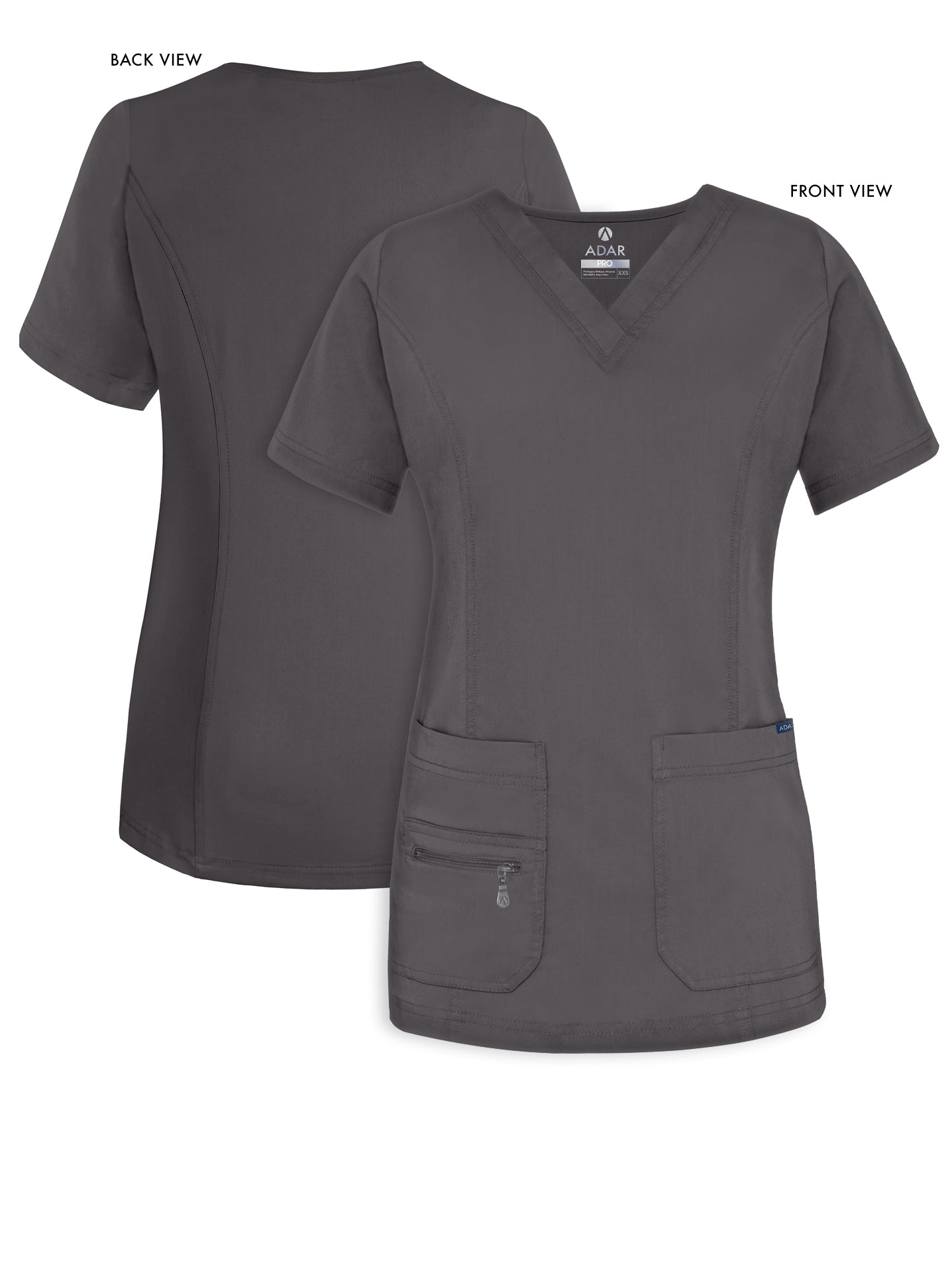 ADAR Pro Womens Elevated V-neck Scrub Top (P4212)