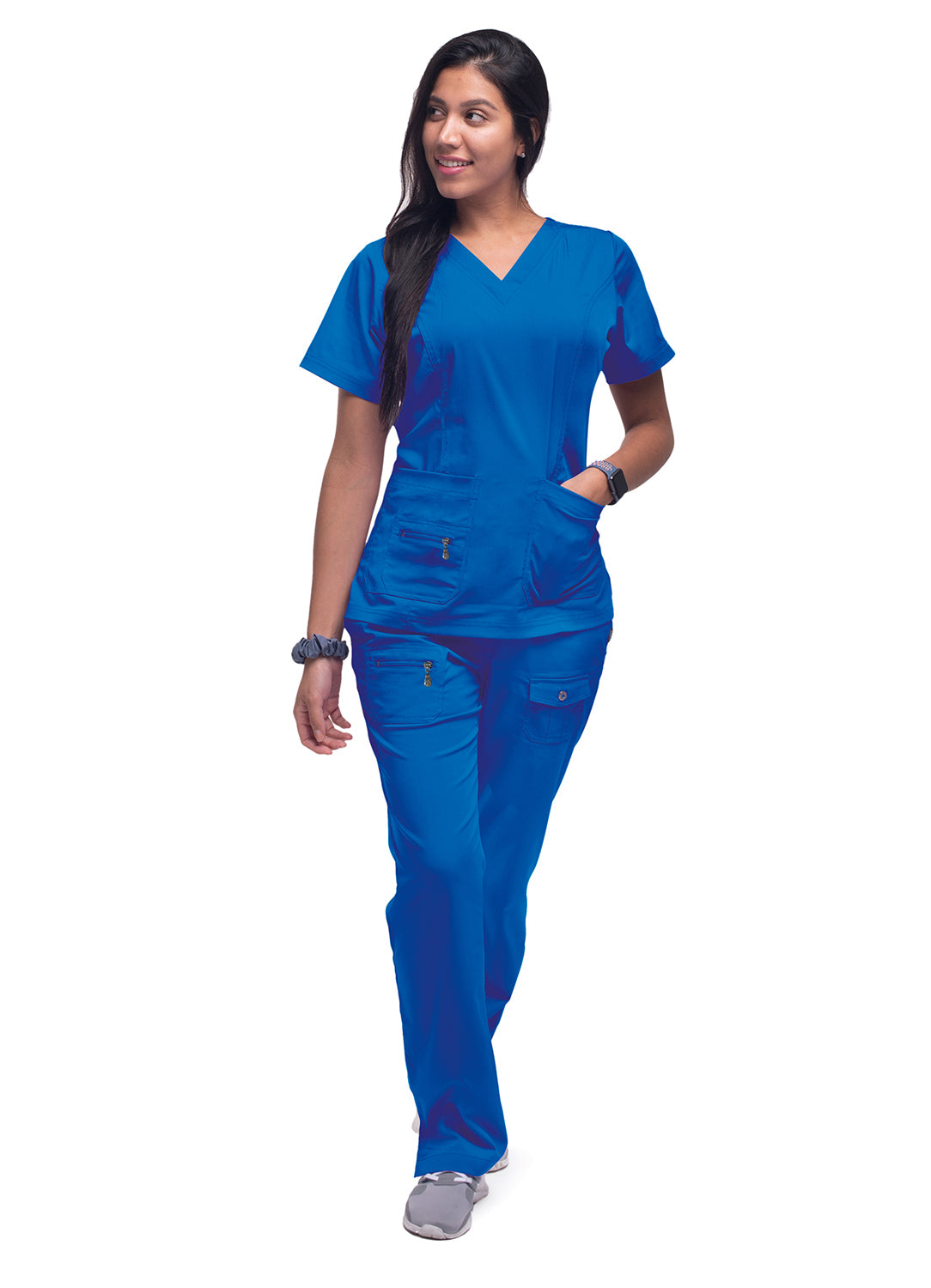 ADAR Pro Womens Elevated V-neck Scrub Top (P4212)