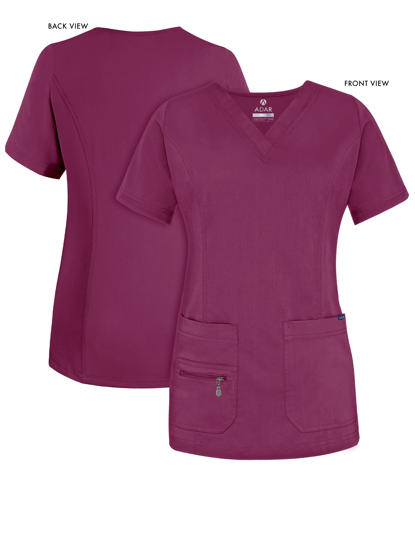 ADAR Pro Womens Elevated V-neck Scrub Top