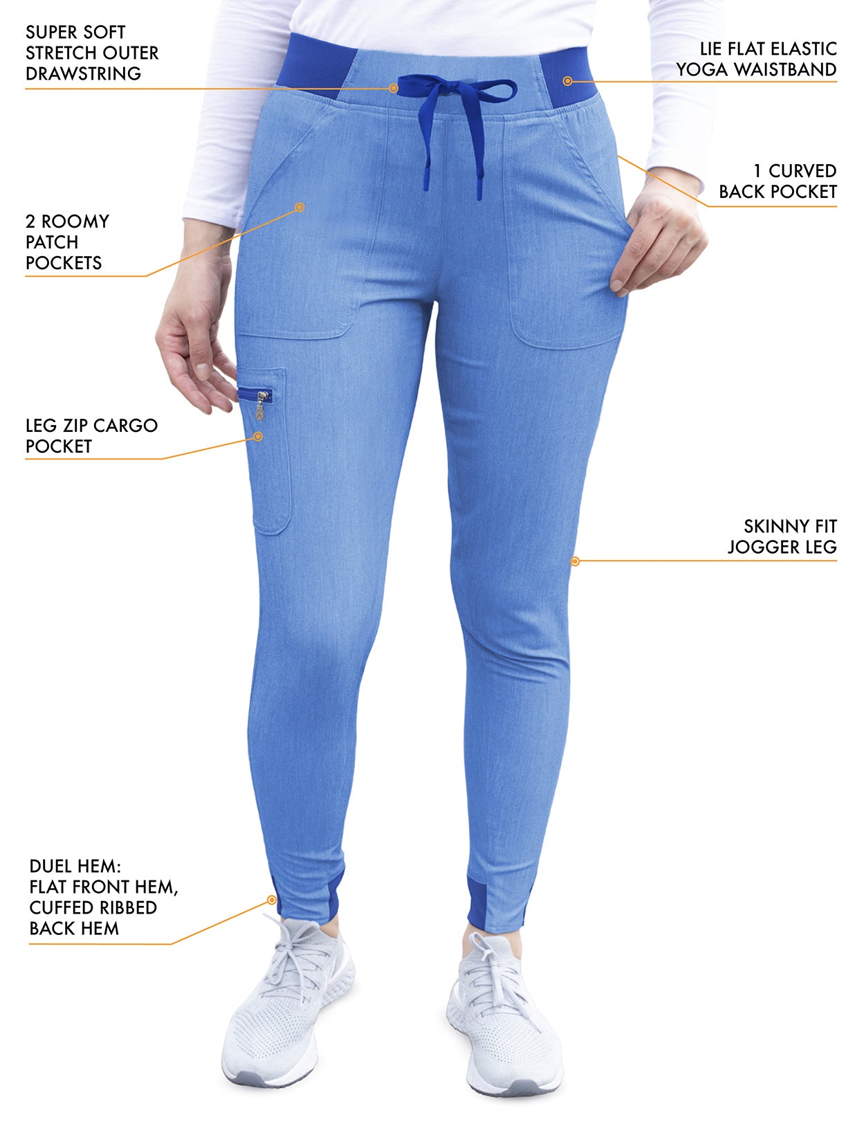 ADAR Pro Women's Ultimate Yoga Jogger Pant (P7104)