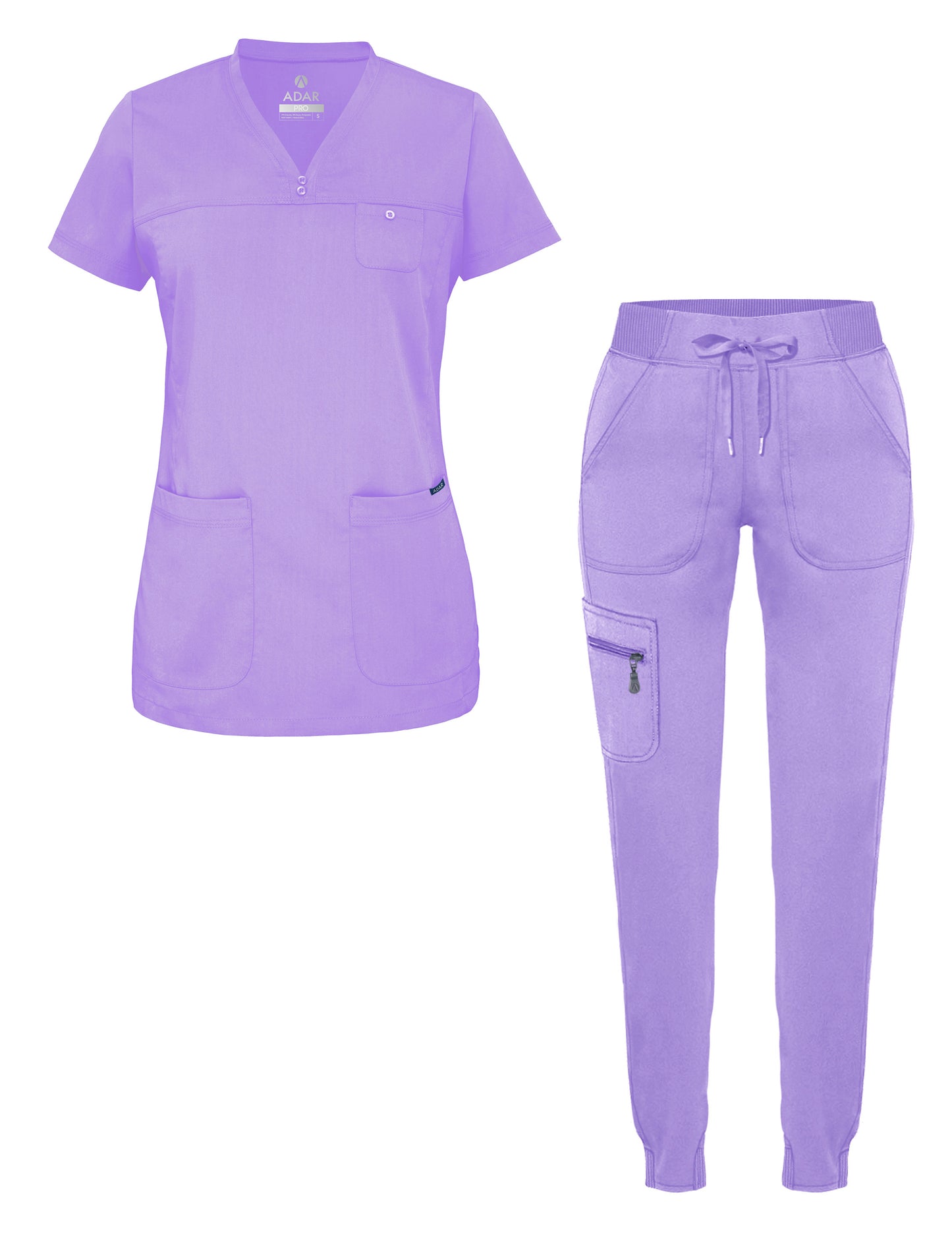 ADAR Pro Women's Movement Booster Jogger Scrub Set (p9400)