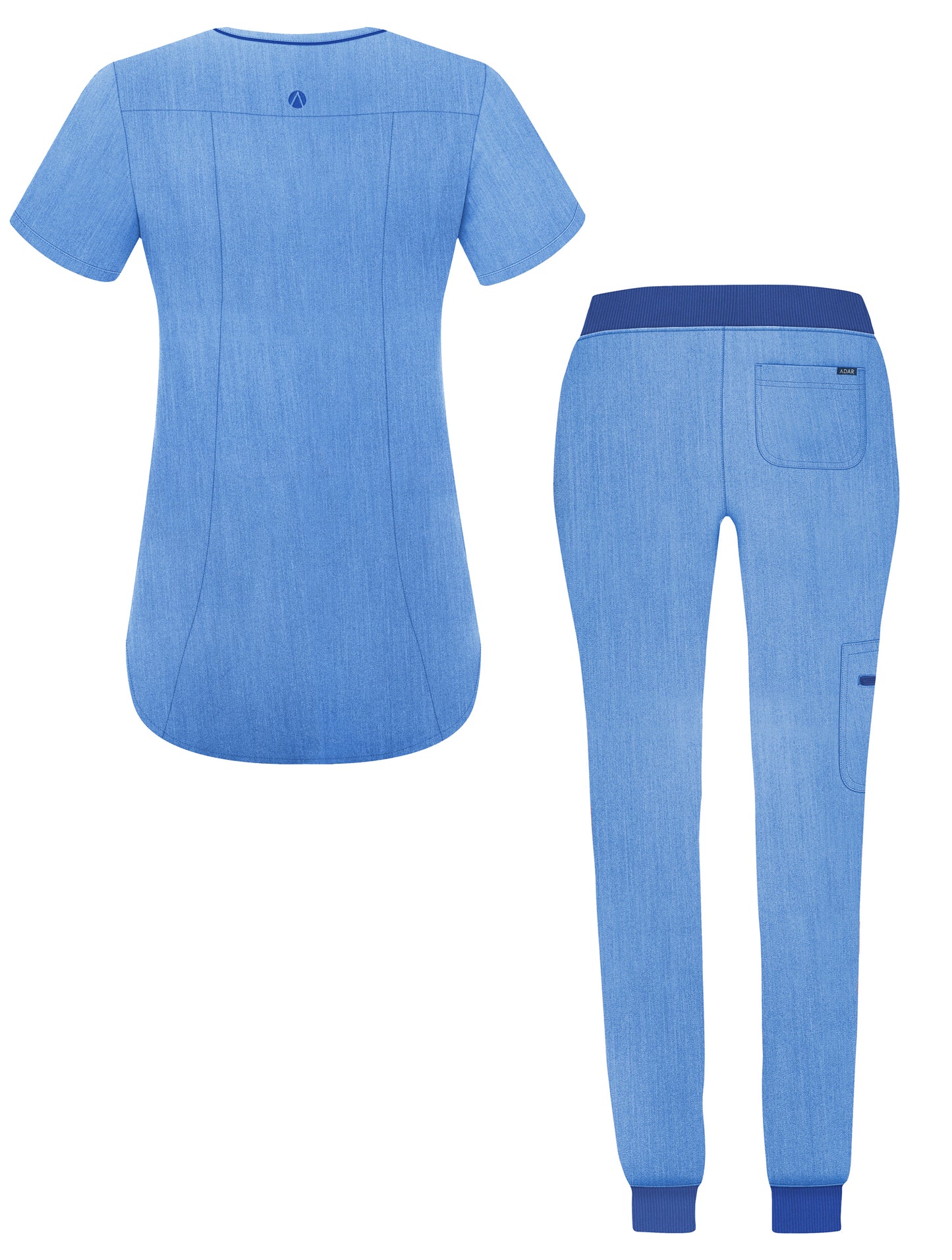 ADAR Pro Women's Tailored V Neck Scrub Top (P7002)