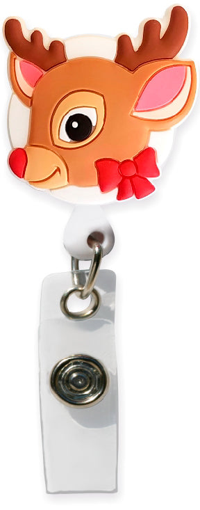 Reindeer - Smart Charms 3D Rubber Badge Reel