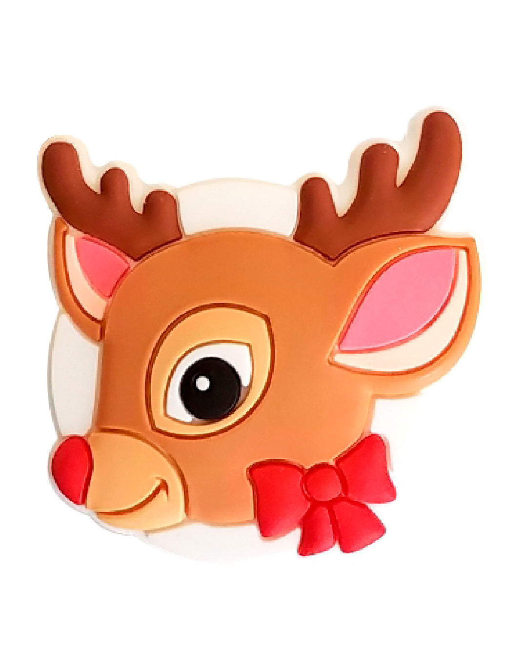 Reindeer - Smart Charms 3D Rubber Badge Reel