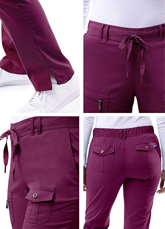 ADAR Pro Women’s Slim Fit 6 Pocket Pant (P4100)