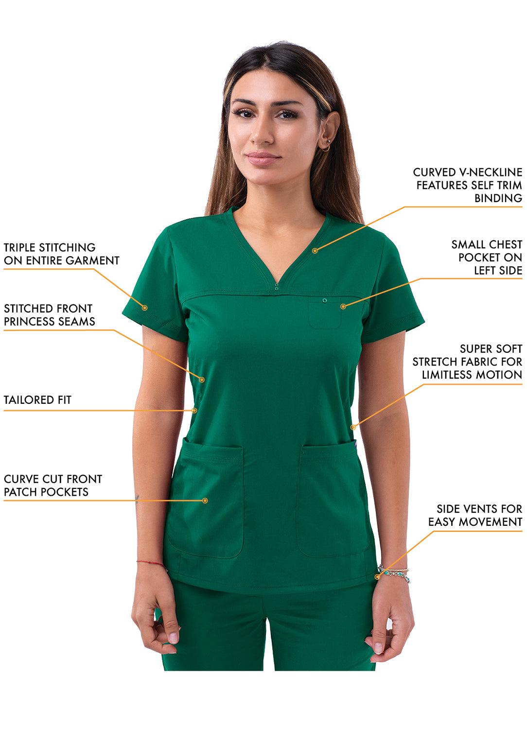 ADAR Pro Women's Everyday Expert Scrub Set (4402)