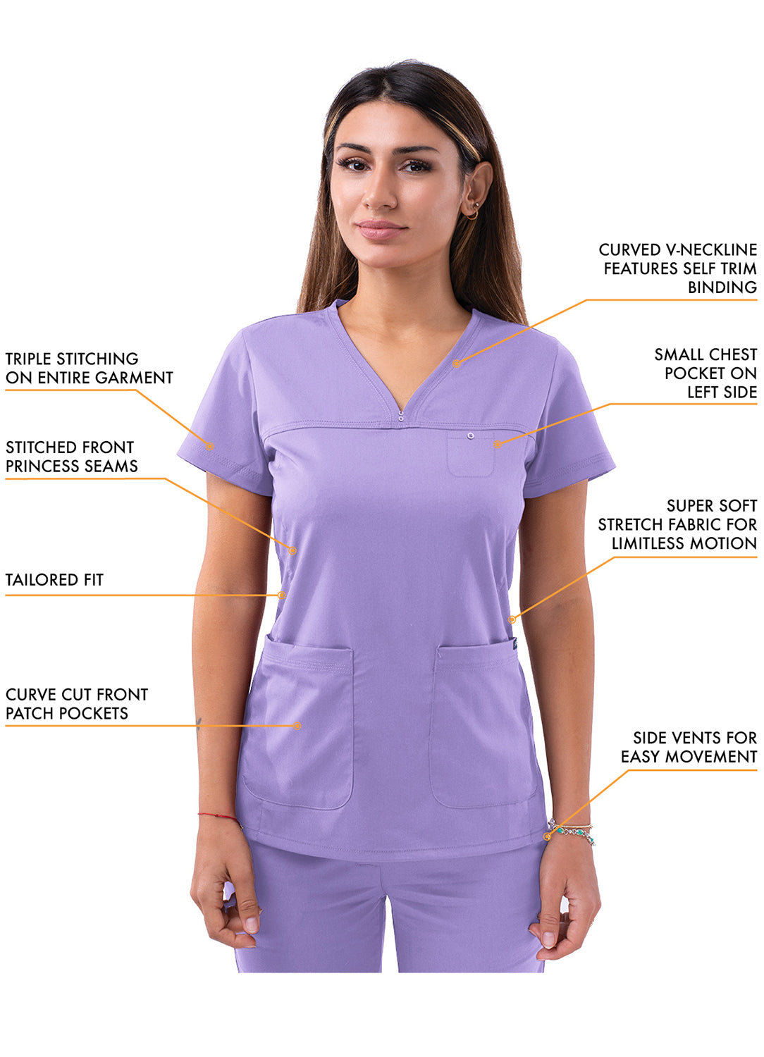 ADAR Pro Women's Everyday Expert Scrub Set (4402)