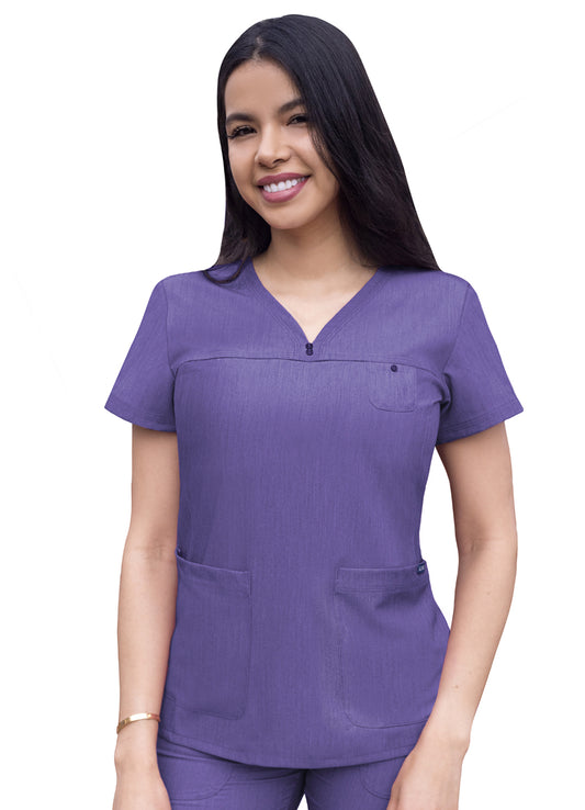 ADAR PRO Women's Sweetheart V-Neck Top