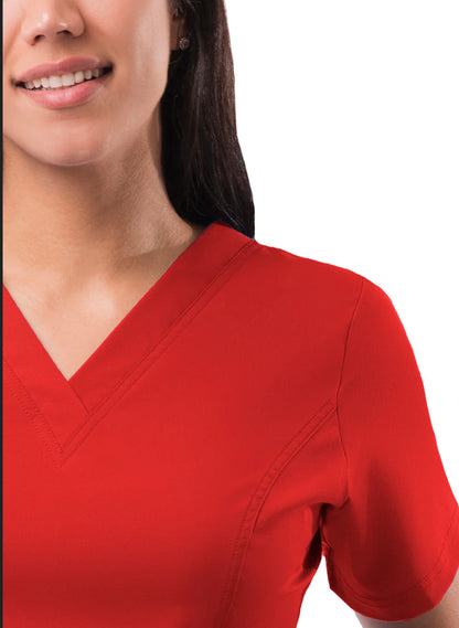 Women’s Elevated V Neck Scrub Top (P4212)