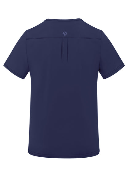 ADAR Addition Men's Modern Multi-pocket V-Neck Scrub Top (A6010)