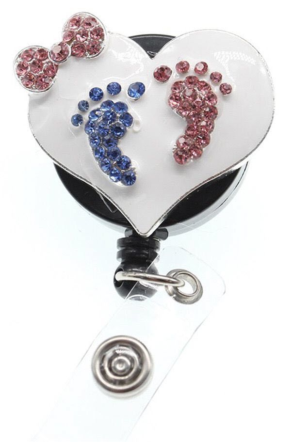 Baby Feet - Dazzle Badge Reel