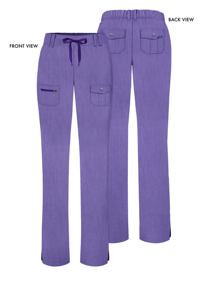 ADAR Pro Women's Slim Fit 6 Pocket Pant