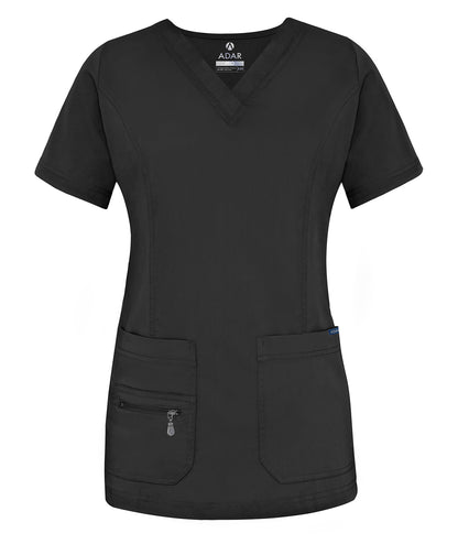 ADAR Pro Womens Elevated V-neck Scrub Top (p4212)