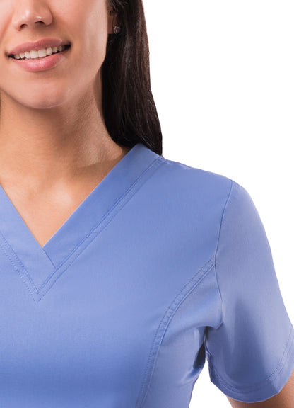 ADAR Pro Womens Elevated V-neck Scrub Top (p4212)