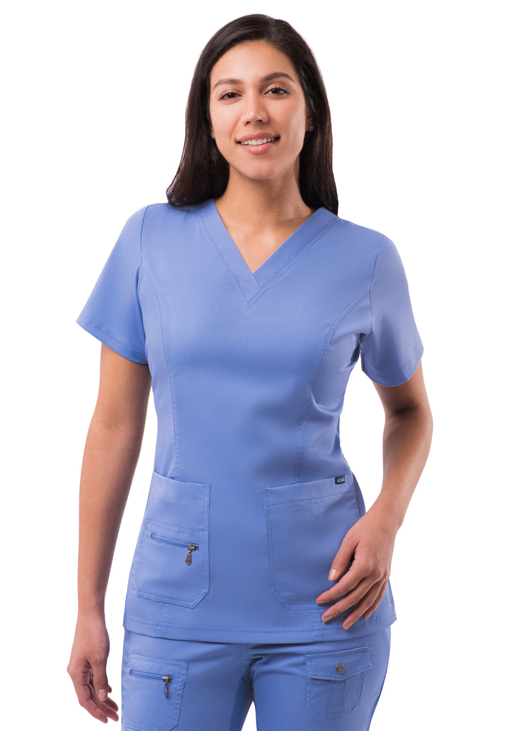 ADAR Pro Womens Elevated V-neck Scrub Top (p4212)