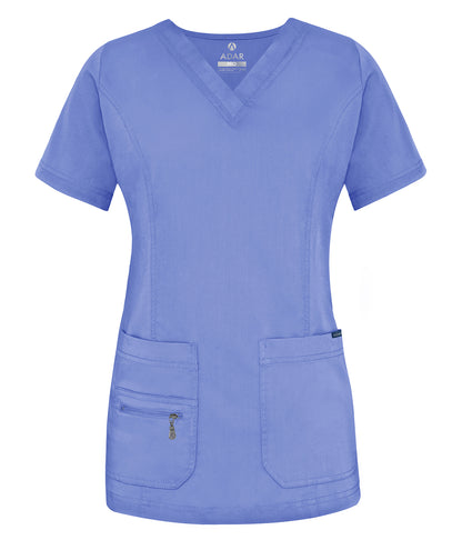 ADAR Pro Womens Elevated V-neck Scrub Top (p4212)