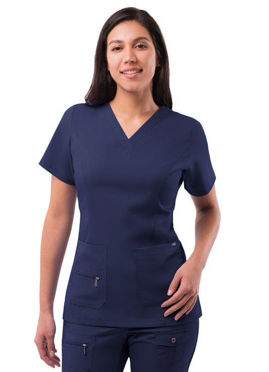 ADAR Pro Womens Elevated V-neck Scrub Top (P4212)