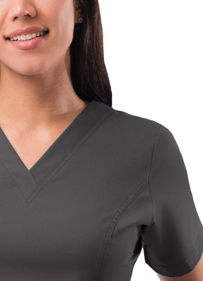 ADAR Pro Womens Elevated V-neck Scrub Top (P4212)