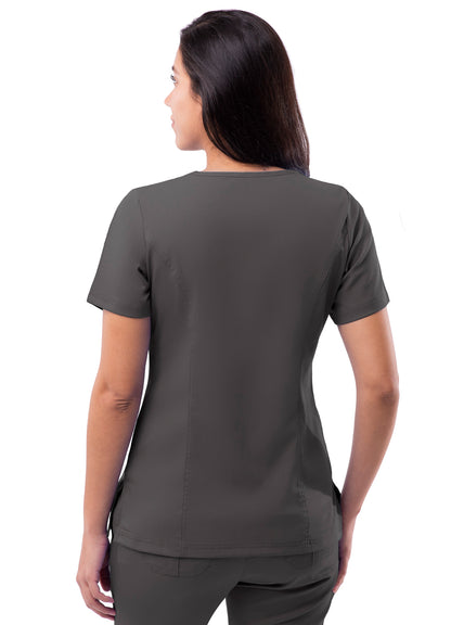 ADAR Pro Womens Elevated V-neck Scrub Top (P4212)