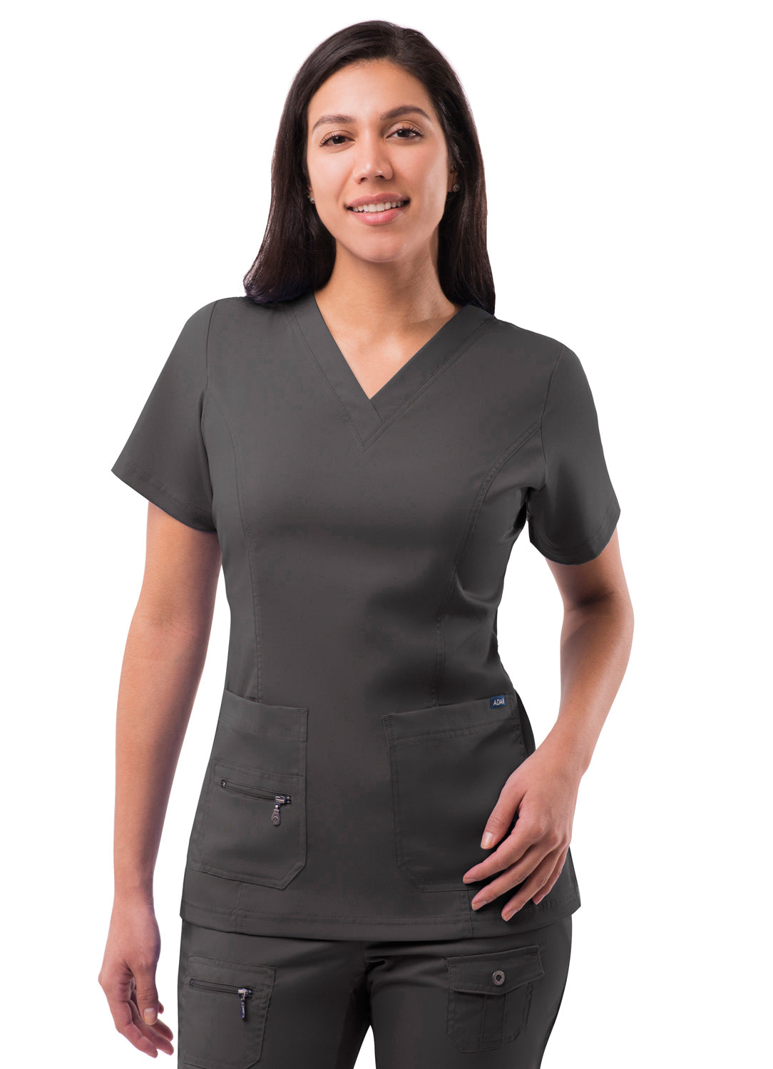 ADAR Pro Womens Elevated V-neck Scrub Top (P4212)