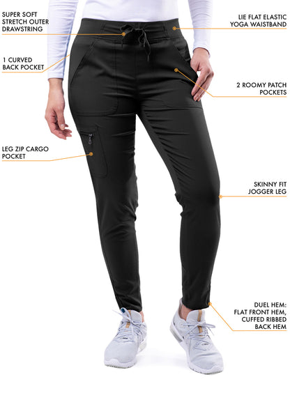 ADAR Pro Women's Ultimate Yoga Jogger Pant (P7104)