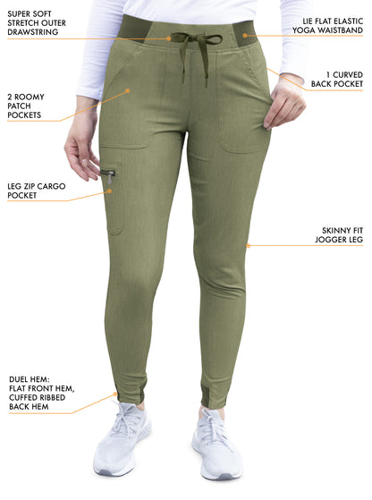 ADAR Pro Women's Ultimate Yoga Jogger Pant (P7104)