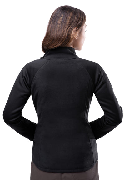 ADAR Pro Womens Performance Full Zip Bonded Fleece Jacket (P7202)