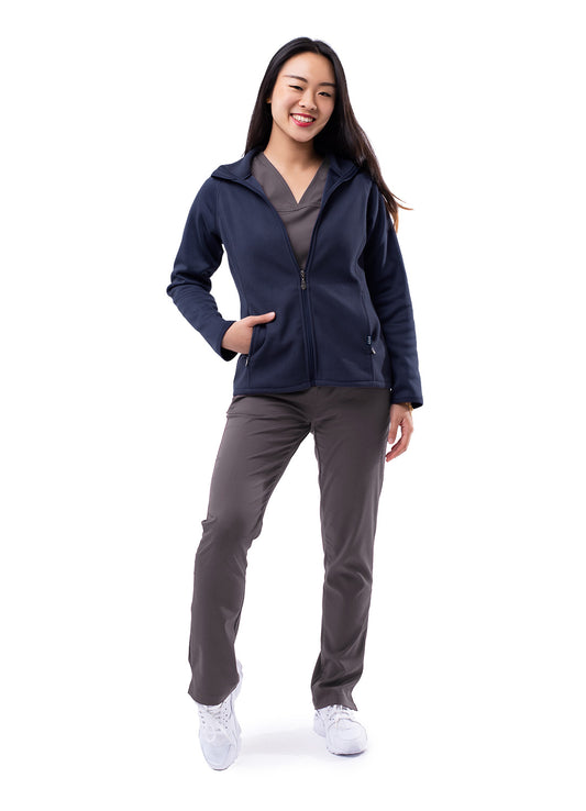 ADAR Pro Womens Performance Full Zip Bonded Fleece Jacket  (P7202)