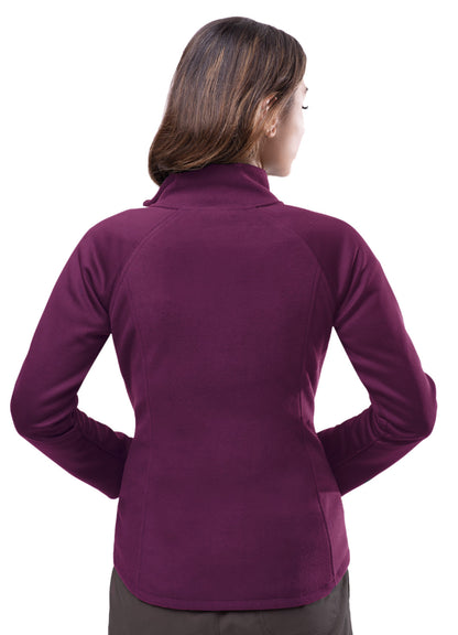 ADAR Pro Womens Performance Full Zip Bonded Fleece Jacket (P7202)