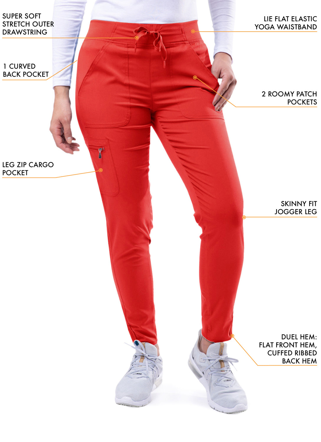 ADAR Pro Women's Movement Booster Jogger Scrub Set (P9400)