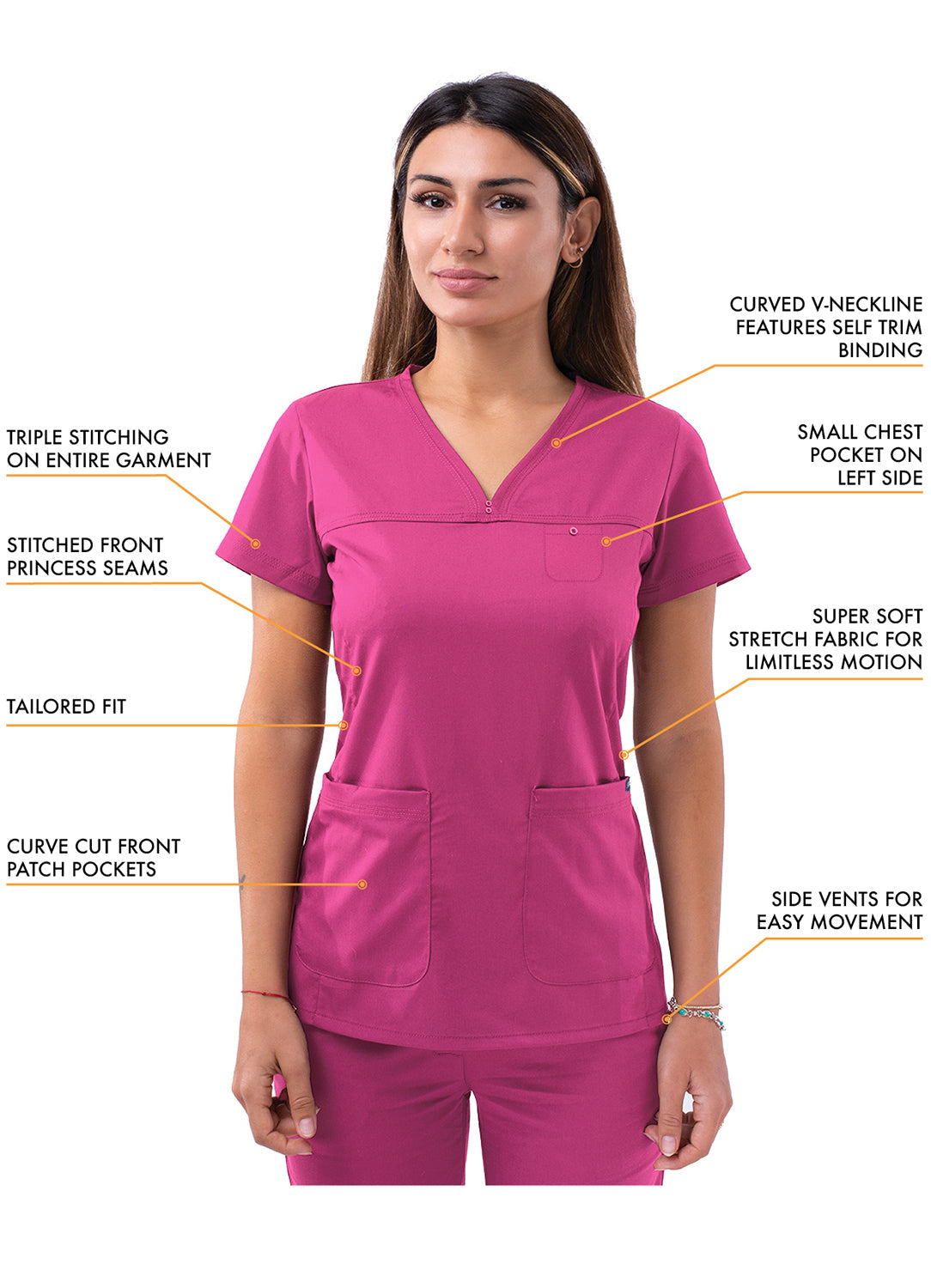 ADAR Pro Women's Movement Booster Jogger Scrub Set (P9400)