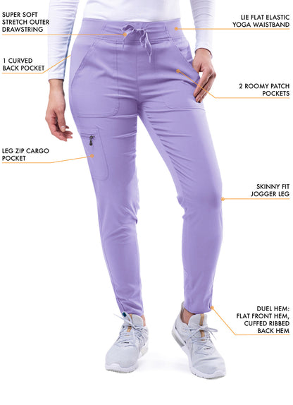 ADAR Pro Women's Movement Booster Jogger Scrub Set (p9400)