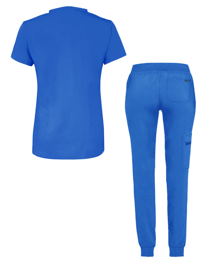 ADAR Pro Women's Movement Booster Jogger Scrub Set (P4402)