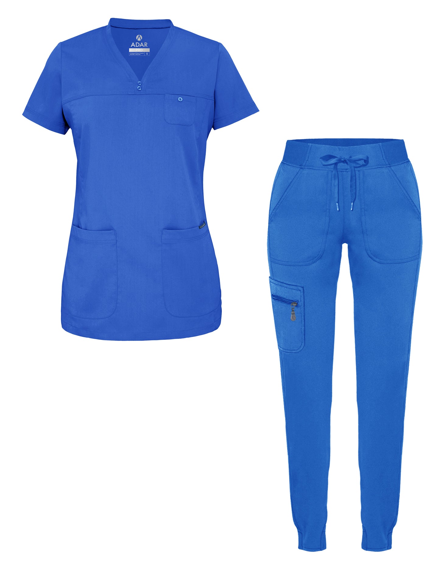 ADAR Pro Women's Movement Booster Jogger Scrub Set (P4402)